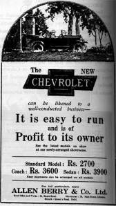Chevrolet 1920s